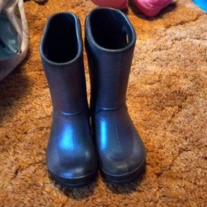 Crocs Iridescent Rain Boots